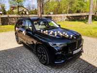 Auto do ślubu, BMW X7 Individual M-pakiet 2022. Olkusz, małopolskie