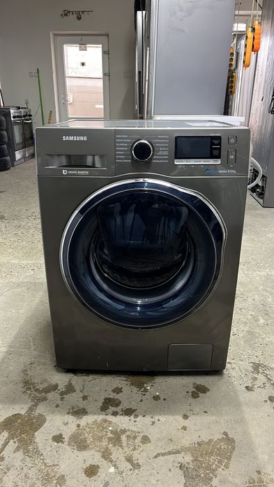 Пральна машина з баком 9 кг Samsung inverter