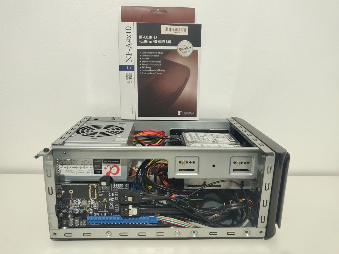 PC Desktop / NAS 5TB - Baixo Consumo (Intel Celeron 847)
