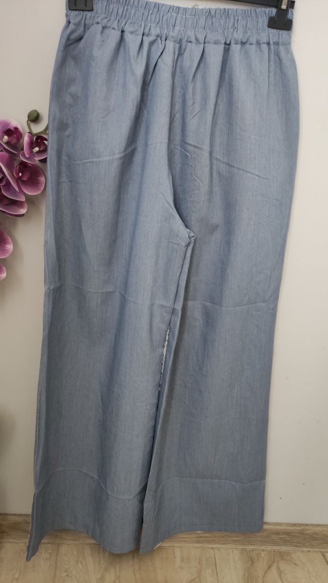Szerokie luźne spodnie jeans M L xl XXL