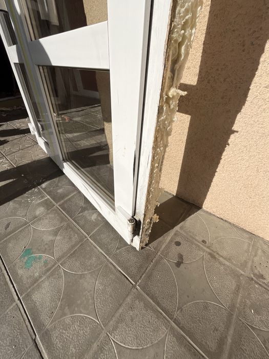 Металопластикові двері подвійні розмір 1400/1970