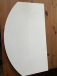 Obrotowa półka/podkładka pod TV biała IKEA Alleby