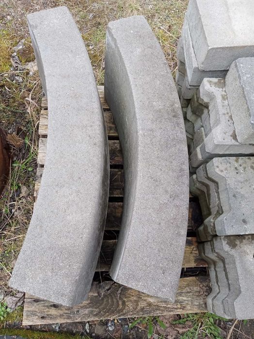 krawężnik, obrzeże łukowe