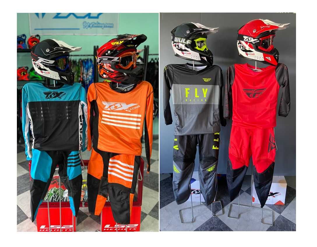 Equipamento Calça e camisola Cross / enduro Criança