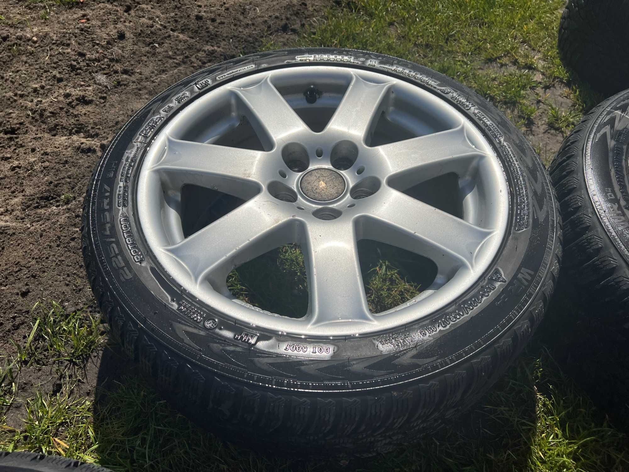 Felgi z oponami Mazda RX8 MX5 Hyundai Kia 5x114 17" 225/45/17 Nokian