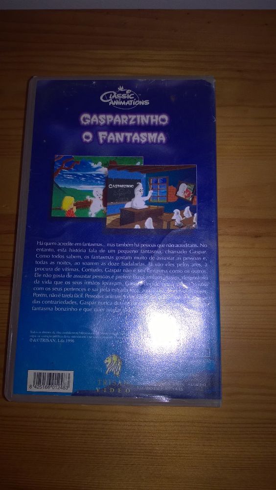 VHS - Gasparzinho o Fantasma