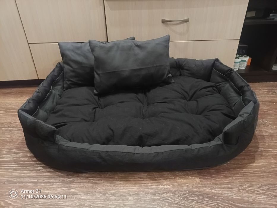Лежак для крупных пород собак самопошив  размер 1 метр -70