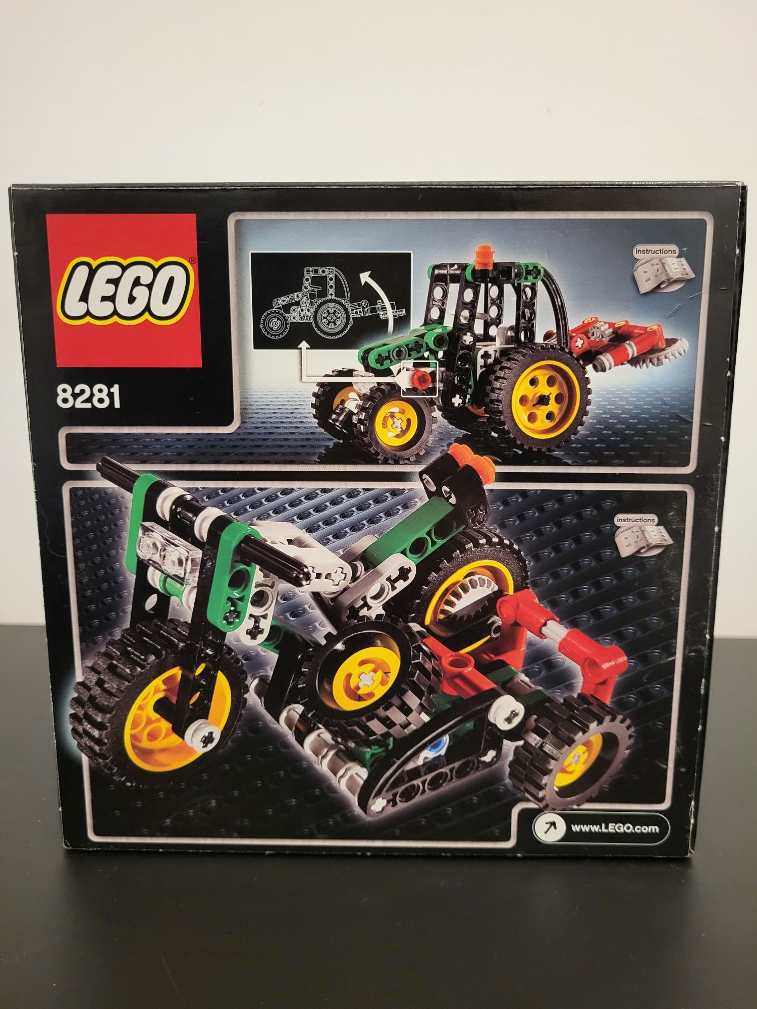 Lego Technic 8281 mini traktor - zestaw kolekcjonerski
