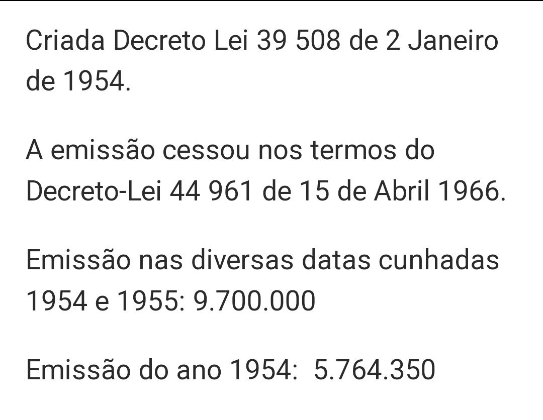 Lote de 11 moedas de prata 1954