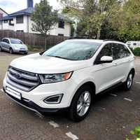 Ford EDGE SEL, wnętrze- jasna skóra, nowe opony zimowe