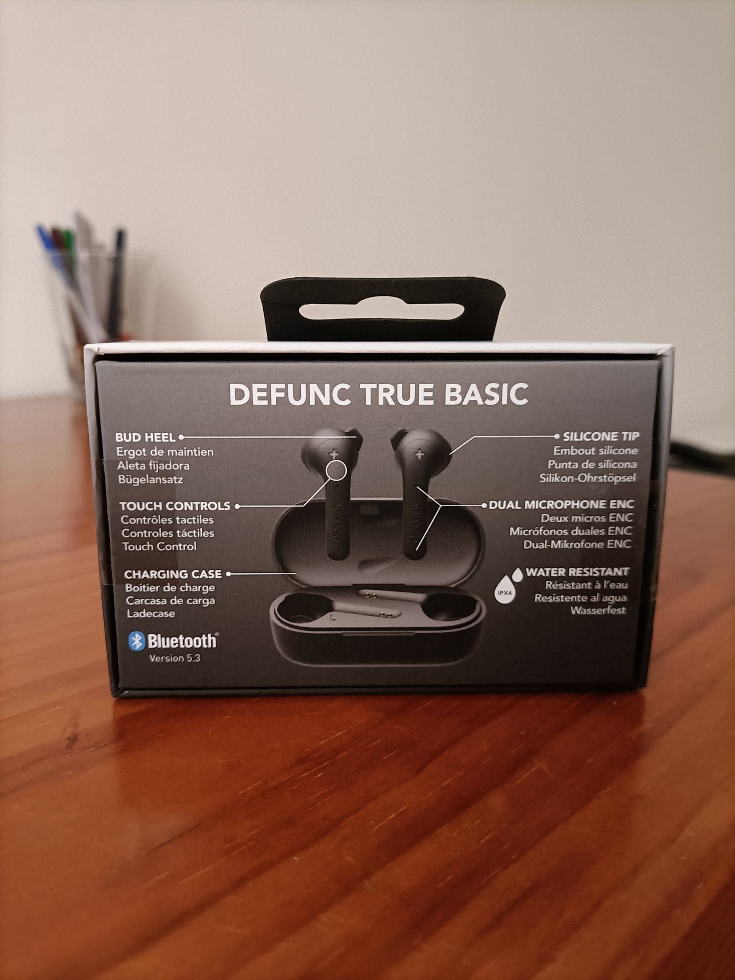 Earbuds Defunc True Basic novos