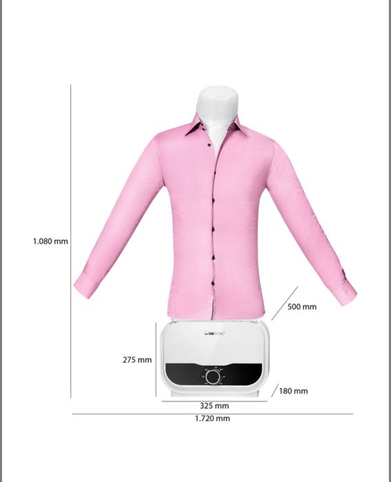 Парова система для прасування та сушіння Clatronic HBB 3734 — 2 в 1!