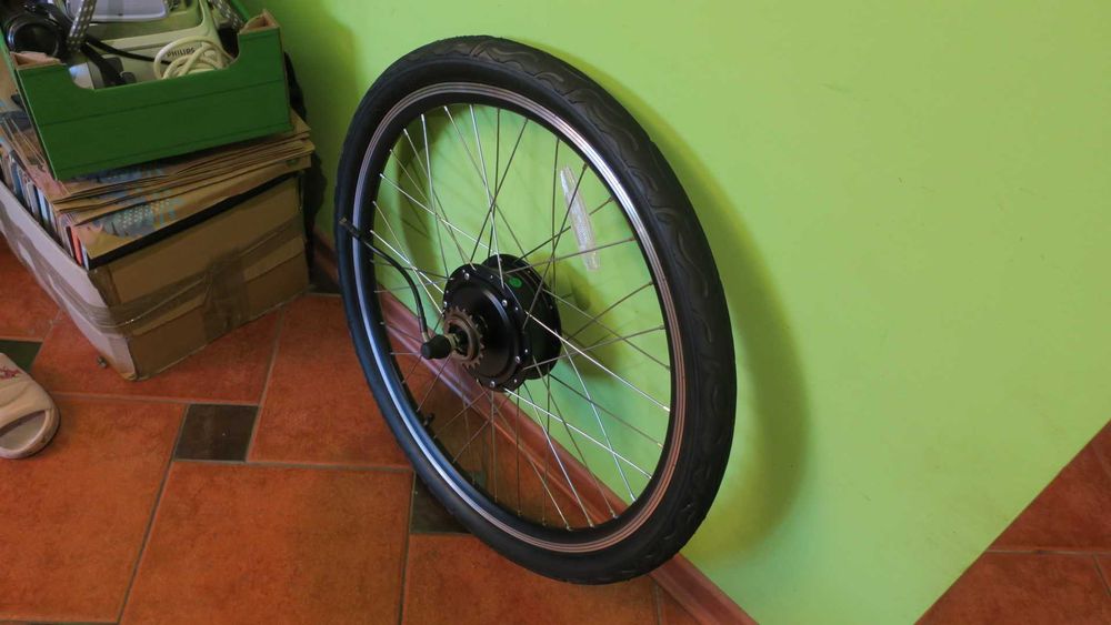 Koło do roweru elektrycznego tylne 26 cali 48V