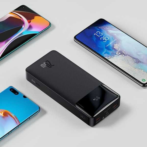 ОПТ Павербанк Baseus Bipow Digital Display 20000mAh 20W 3A
