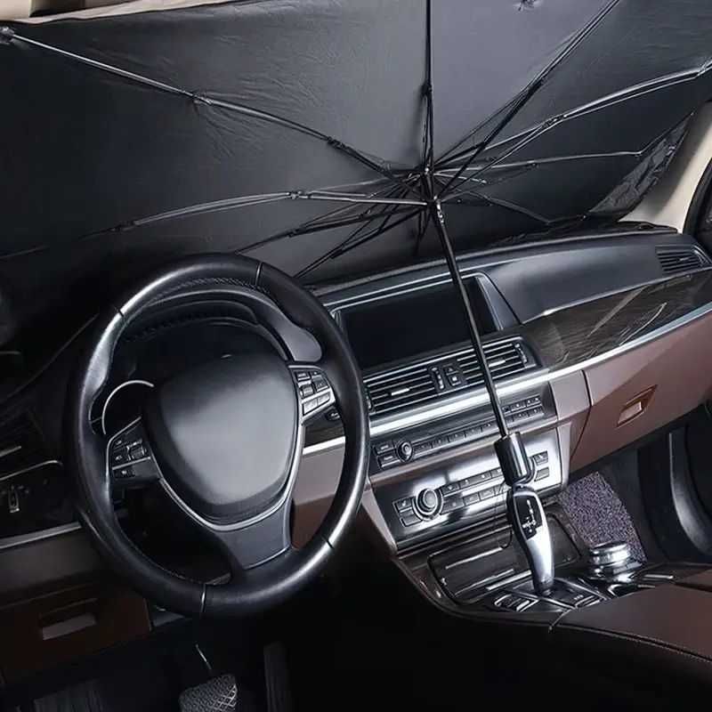 Сонцезахисна парасолька зонт для лобового скла автомобіля