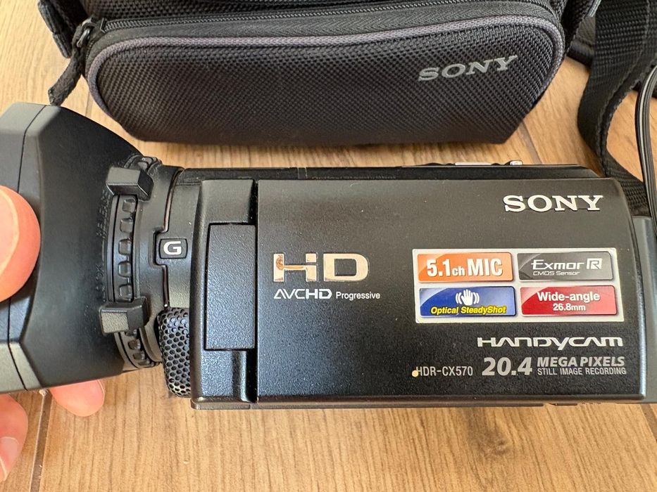 Kamera sony HDR-CX570 20,4 megapixels