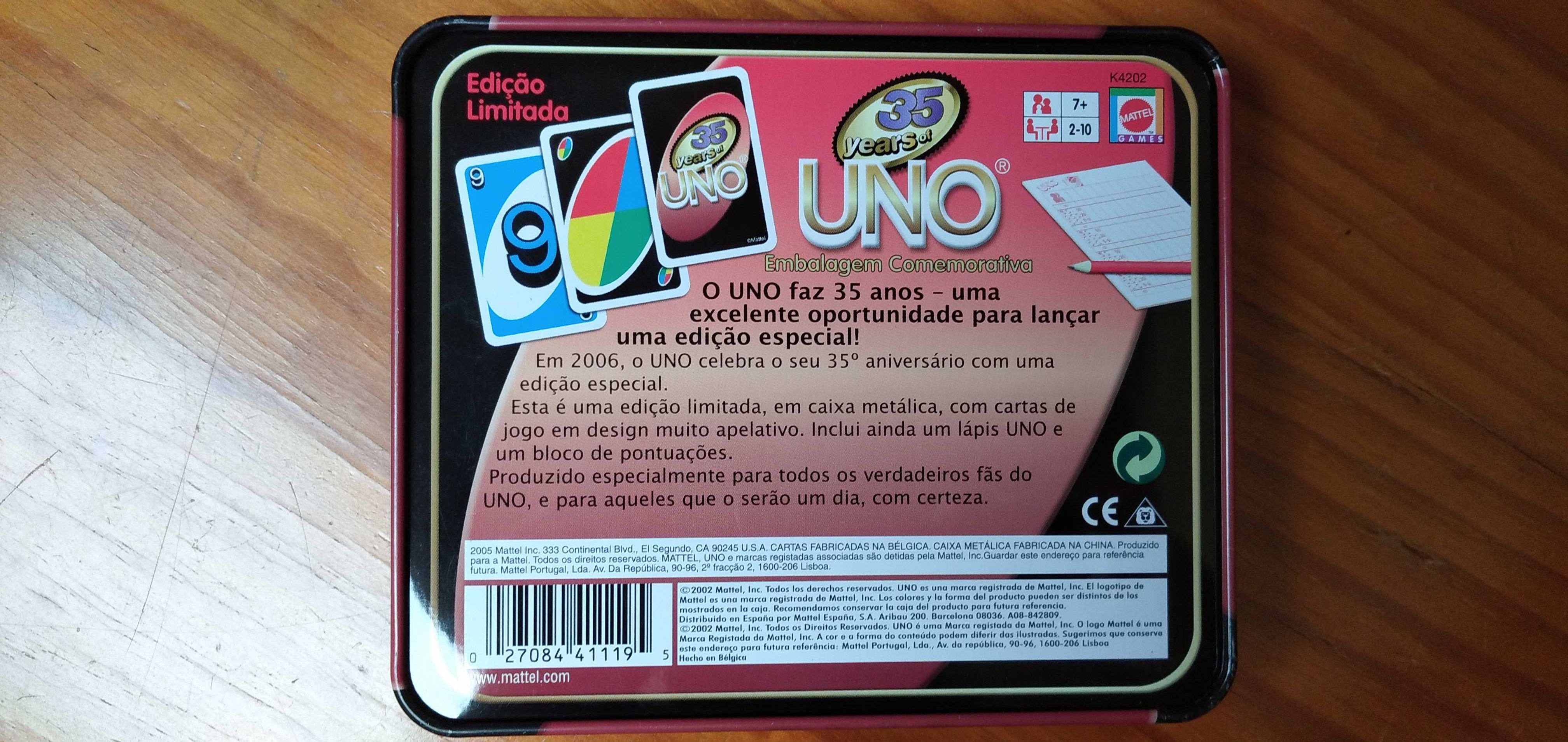 UNO - edição 35 anos - NOVO