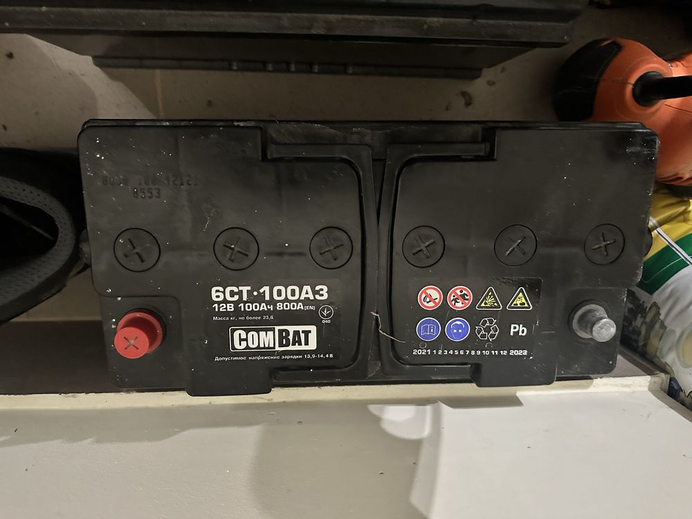 Акумулятор 6CT-100A3 12V 100Ah 850A R+