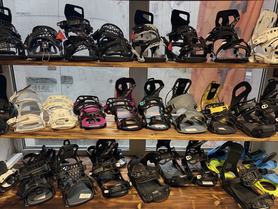 Wiązania snowboardowe Nidecker Supermatic Black Sklep Serwis Wypo