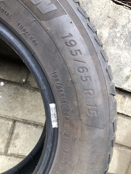 Opony lato zima Michelin R15 2 szt