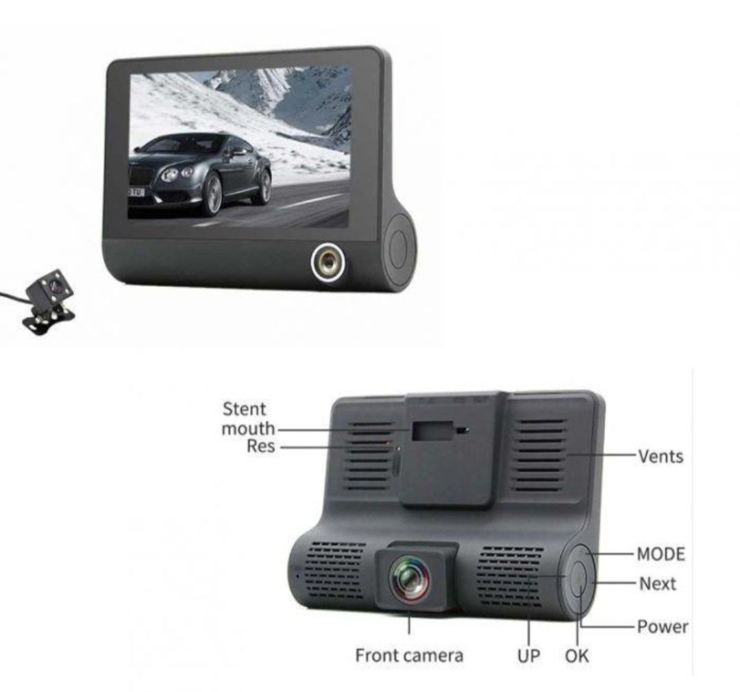 Відеореєстратор DVR SD319/z233D
на три камери! BEST