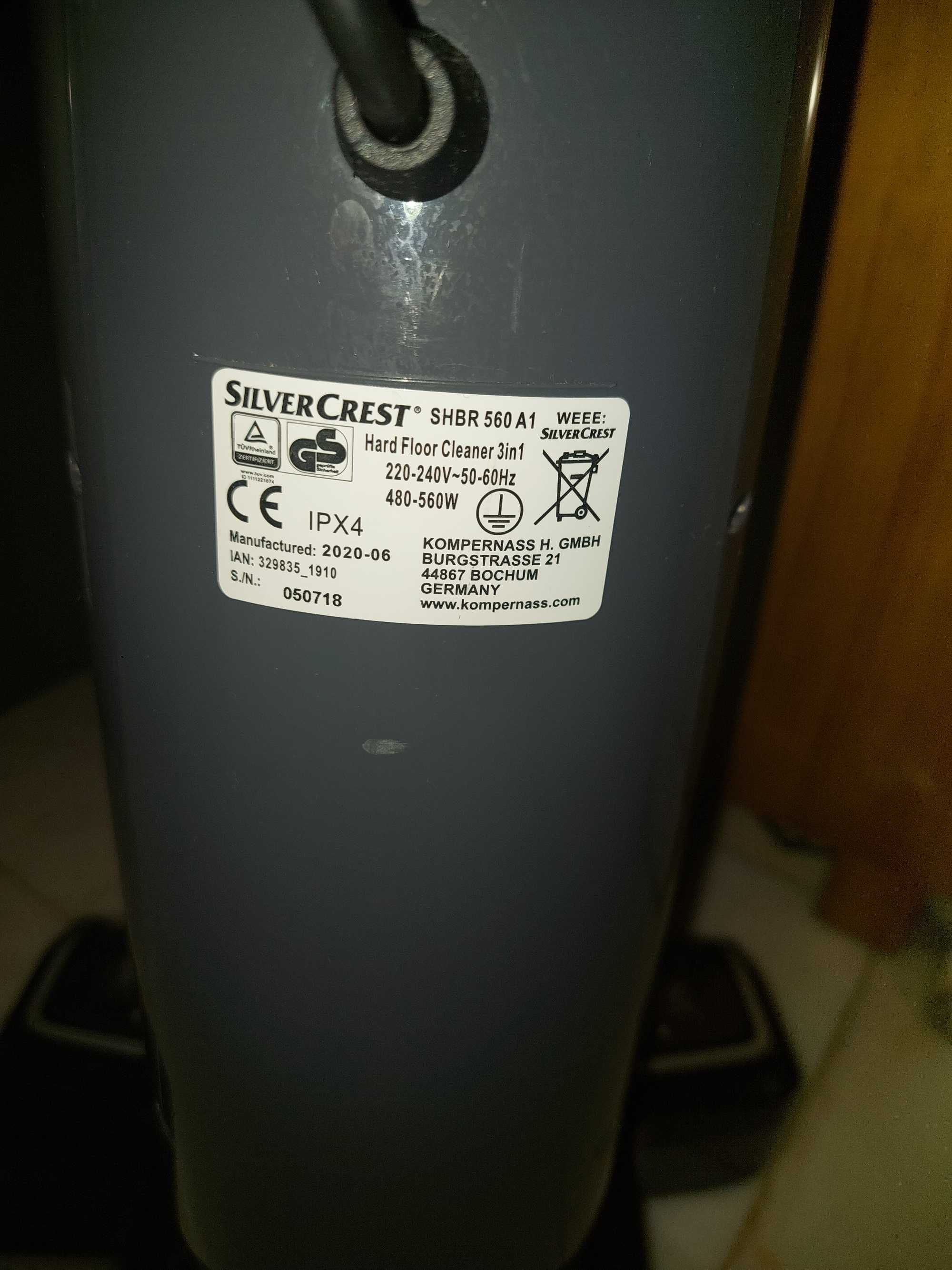 Máquina de Limpar o Chão 3 EM 1 Silvercrest