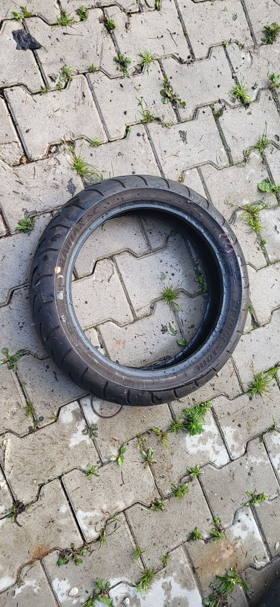 Opona nr c469 Bridgestone 120/70-14battlax SC