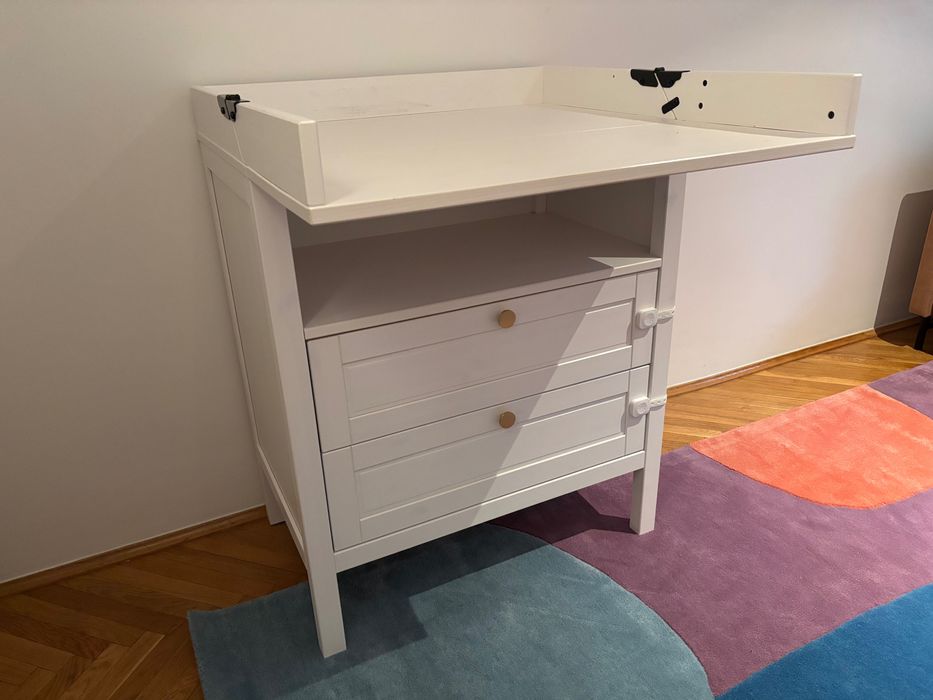 Komoda z przewijakiem, Ikea Sundvik