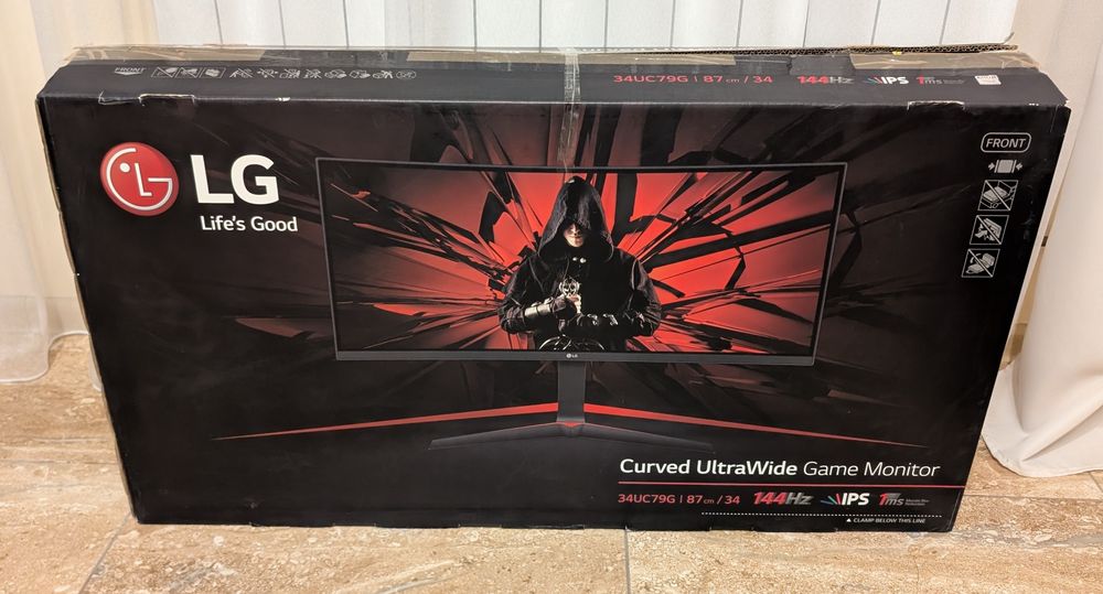 LG 34UC79G | 34" Ultrawide, 144Hz IPS | Monitor Gamingowy