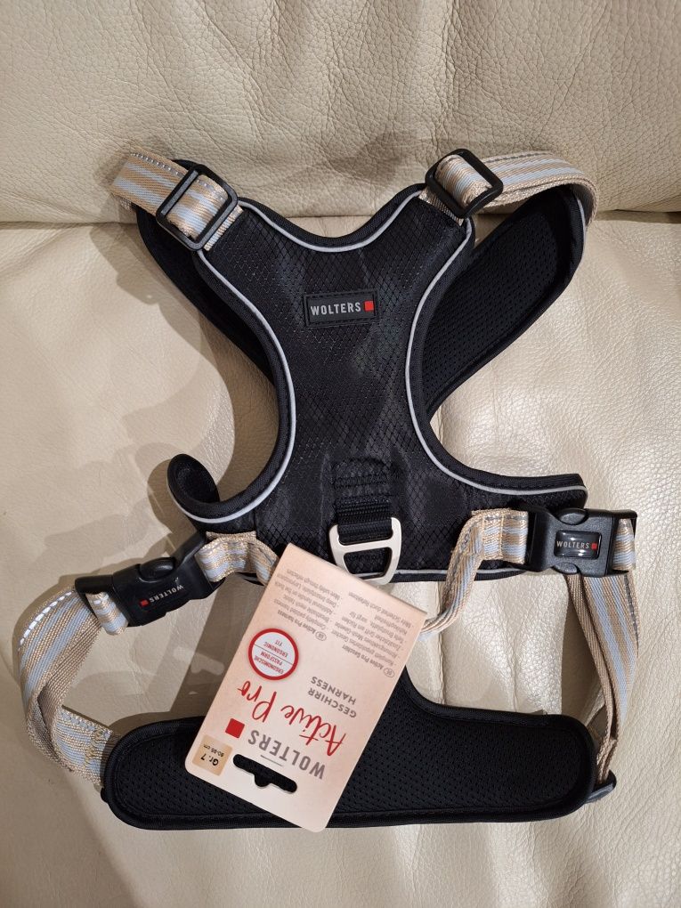 Szelki Wolters Active Pro 70-85cm kolor szampański czarny