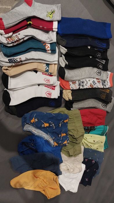 30 szt bielizny dla chłopca