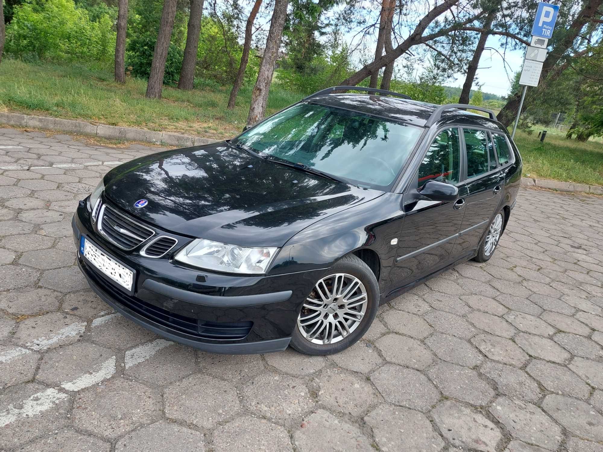 SAAB 9-3_2.0 Turbo Benzyna_Skóra_Tempomat_Zadbany