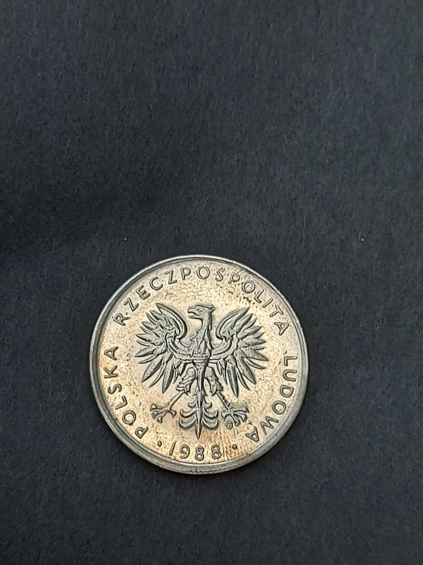 moneta z czasów PRL 10zł 1988r DESTRUKT