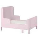 Cama extensivel busunge cor de rosa