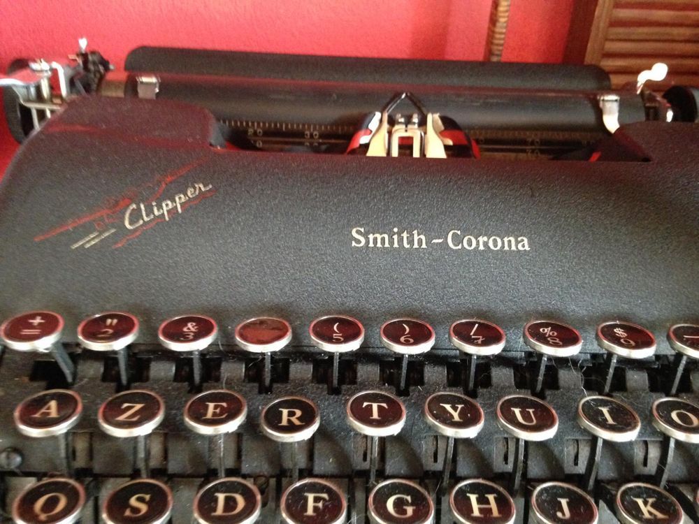 Máquina de escrever vintage  Smith-Corona modelo Cipper