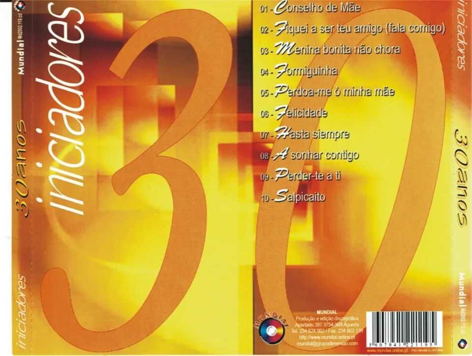 INICIADORES - Musica de baile - 30 anos - PORTUGAL - N-MINT