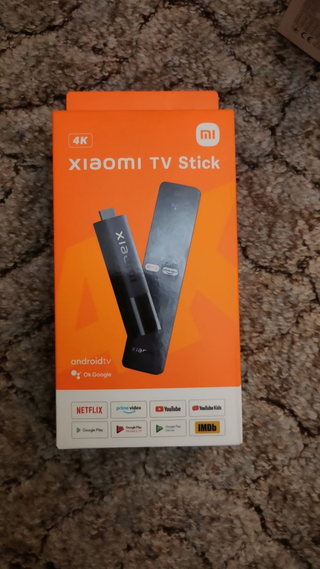 Xiaomi Mi TV Stick 4K, Smart Tv,  MDZ-27-AA,  Глобальная версия. Новый