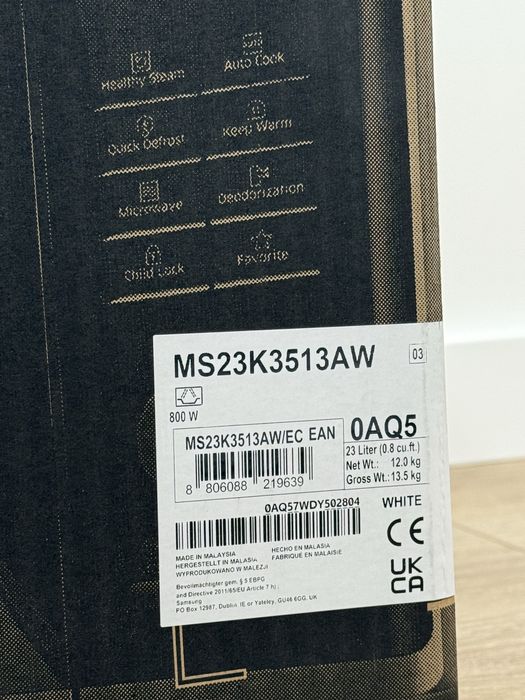 Micro-ondas SAMSUNG MS23K3513AW