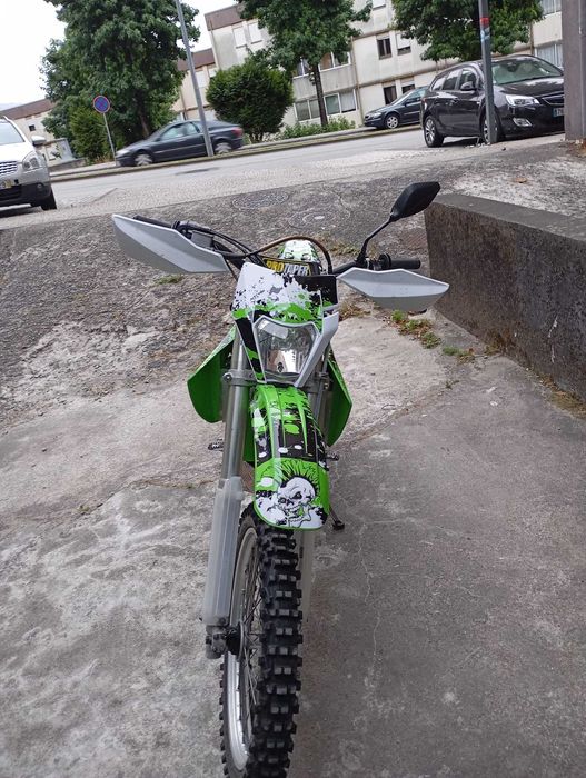 Kawasaki klxr matriculada ano 2003 cilindrada 300 4 tempo