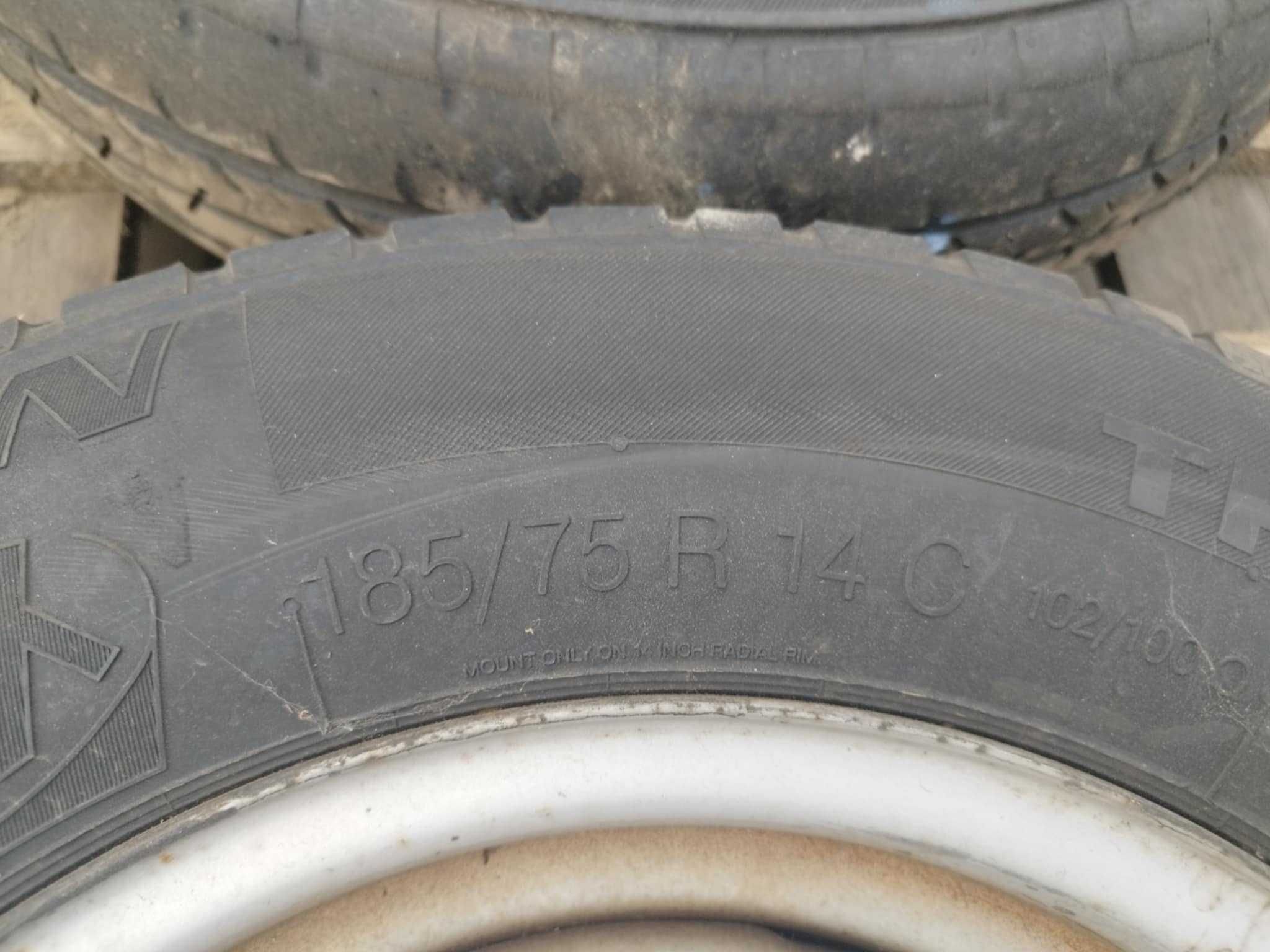 Opony 195 R14 C, 185/75 R14C z felgami, sprinter/transit