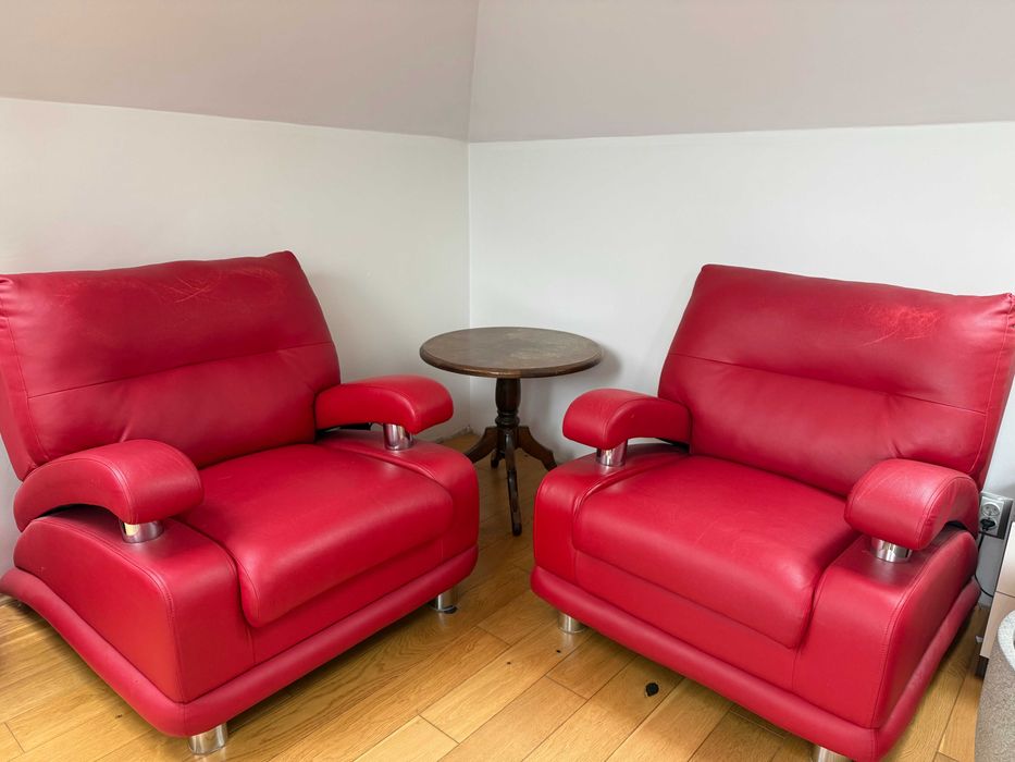 komplet wypoczynkowy w dobrym stanie