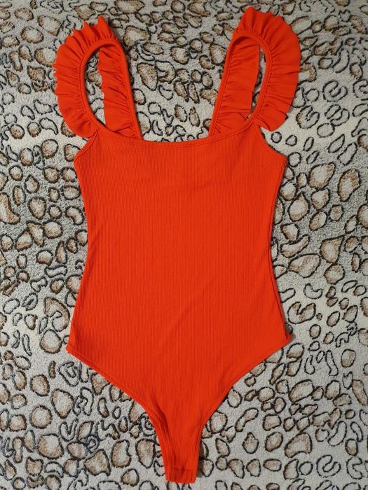 Боді жіноче в рубчик від ZARA ЗАРА, Нове, розмір S