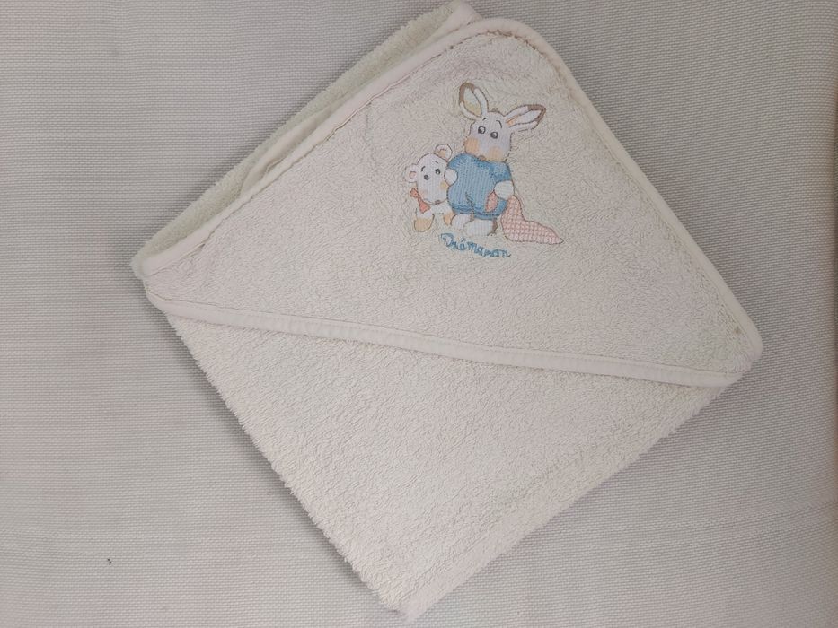 Toalhas de bebé como novas