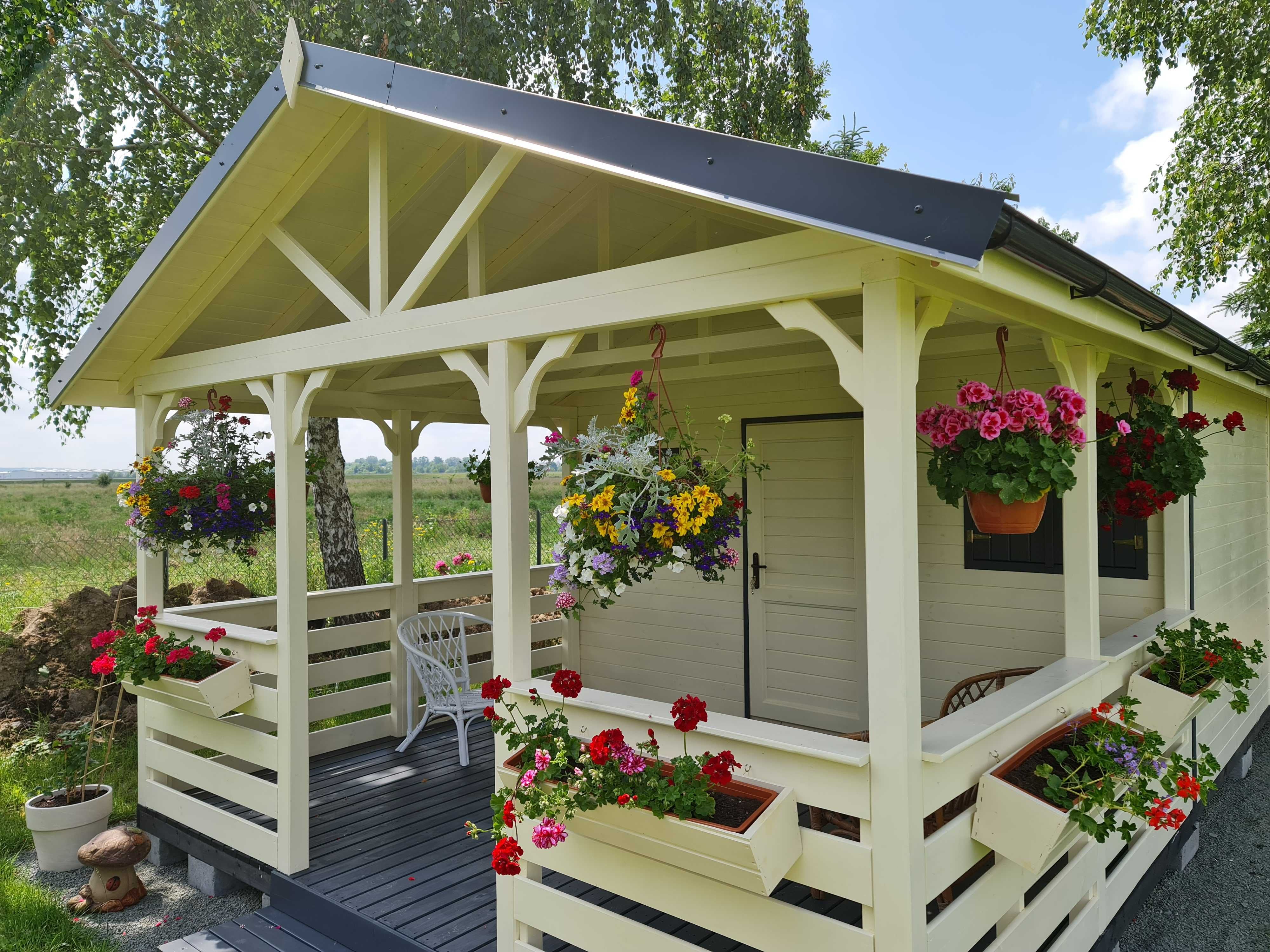 TERAZ -50% Altana 4x4 taras 4x3 DOMEK 4x7m domek 4x5 taras 4x2 MDN510