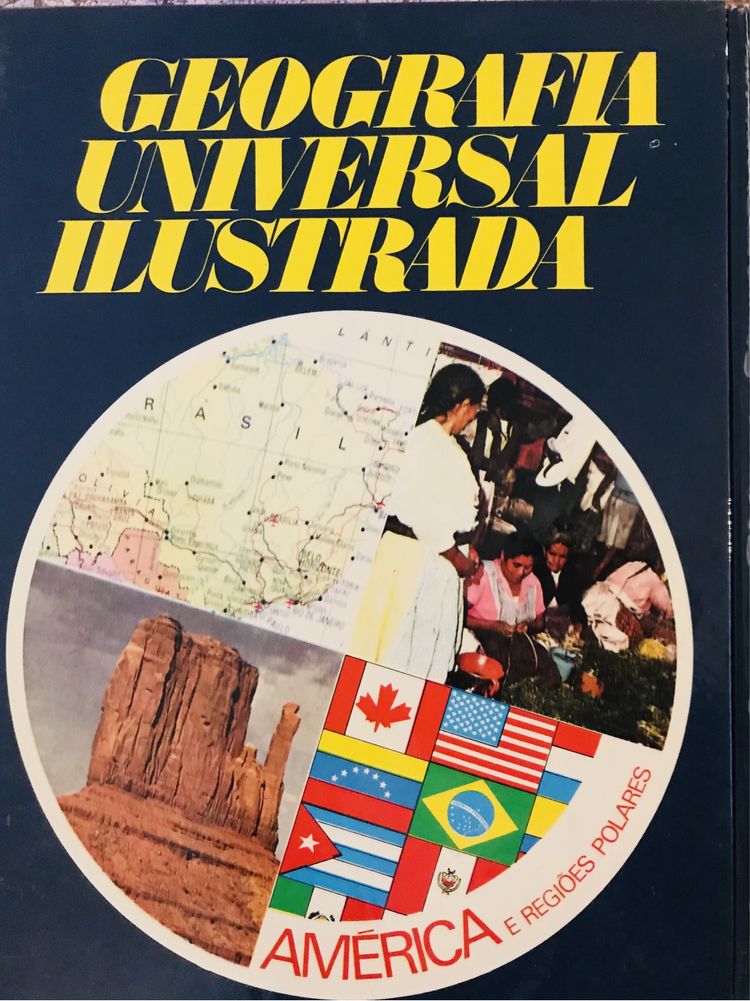 Geografia Universal Ilustrada - 4 Volumes