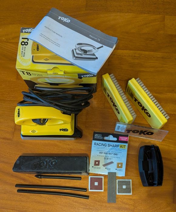 TOKO kompletny zestaw do serwisowania nart.