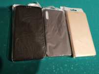 Komplet 3 sztuk etui pokrowiec futerał case plecki do Honor 9X