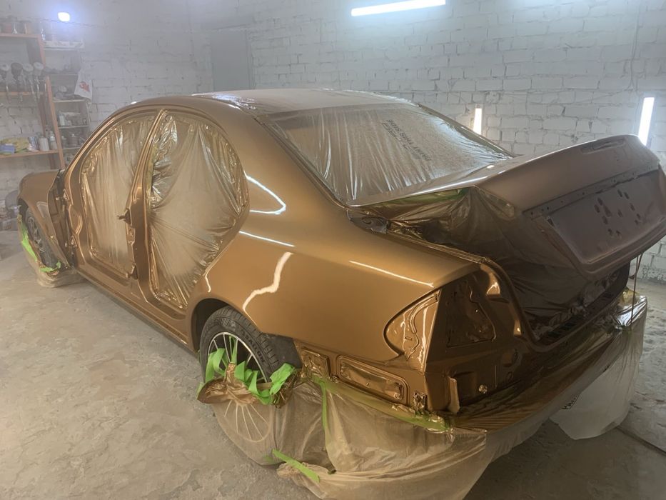 Покраска навесных деталей кузова авто