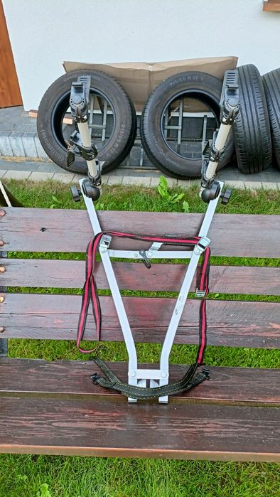 Uchwyt na 3 rowery na hak Nowy