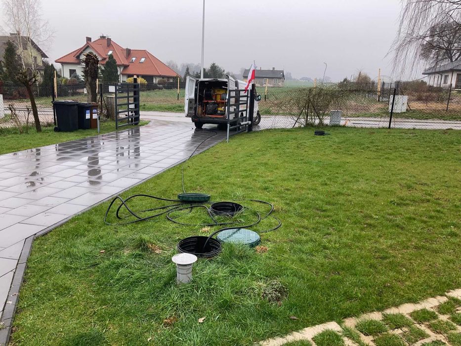 Udrażnianie, przepychanie rur, kanalizacji 24/7 mechanicznie oraz WUKO
